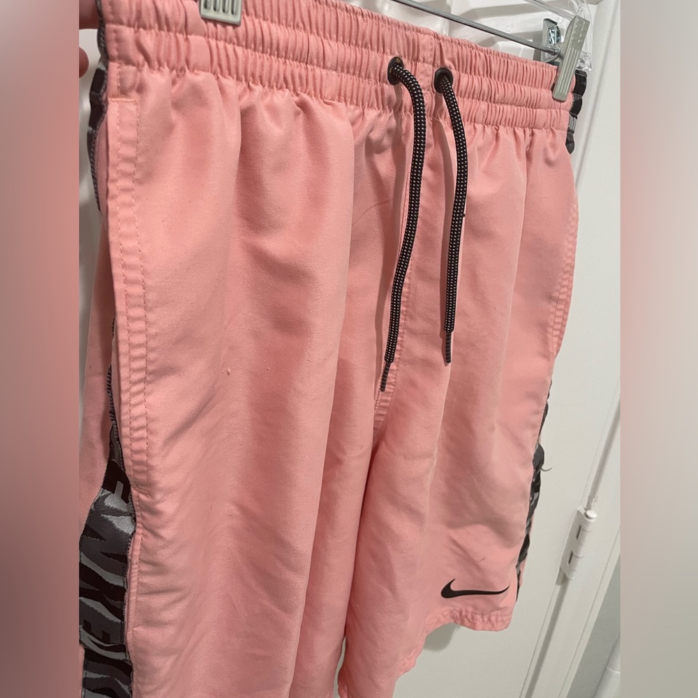 Pink Nike Men’s Swimsuit Size Small